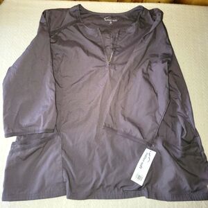 Butter-Soft Gray Scrub Shirt 2x